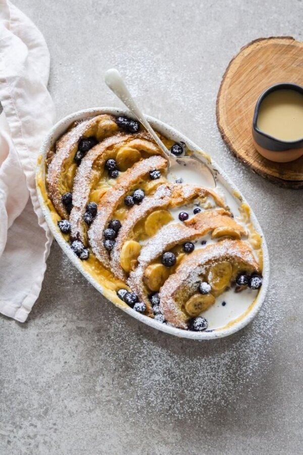 Banana Bread Pudding