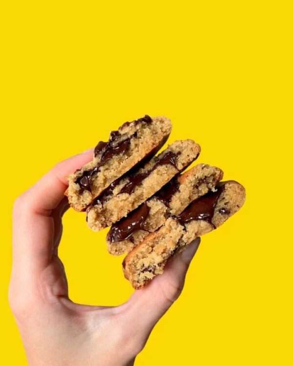 Banana Choc Chunk Protein Cookies