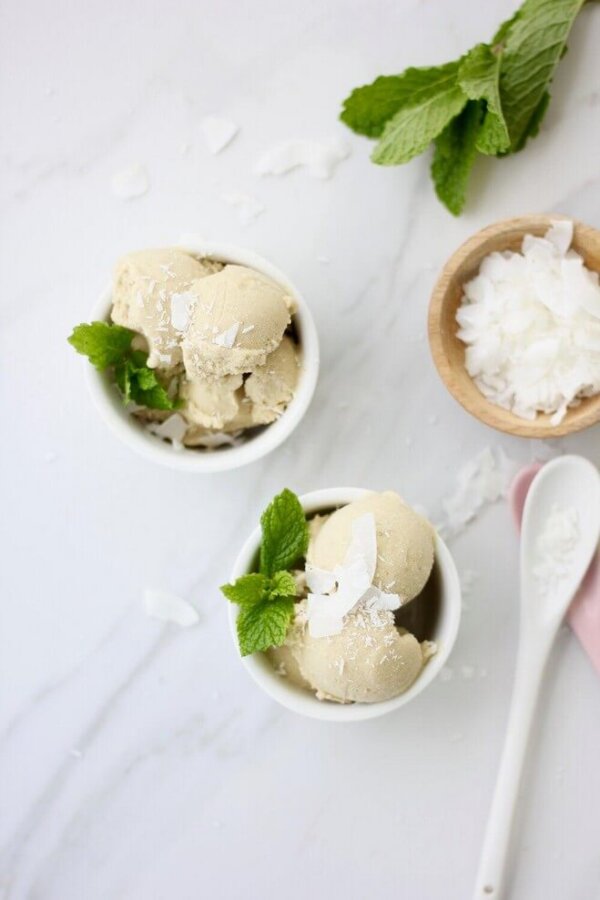 Banana Colada Nice Cream