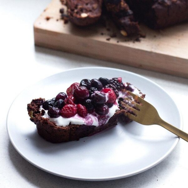 Chocolate Almond Banana Bread
