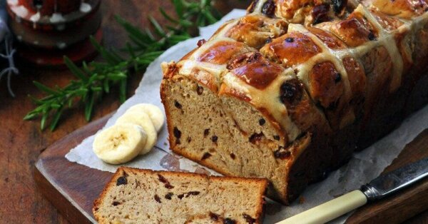 Hot Cross Bun-ana Bread