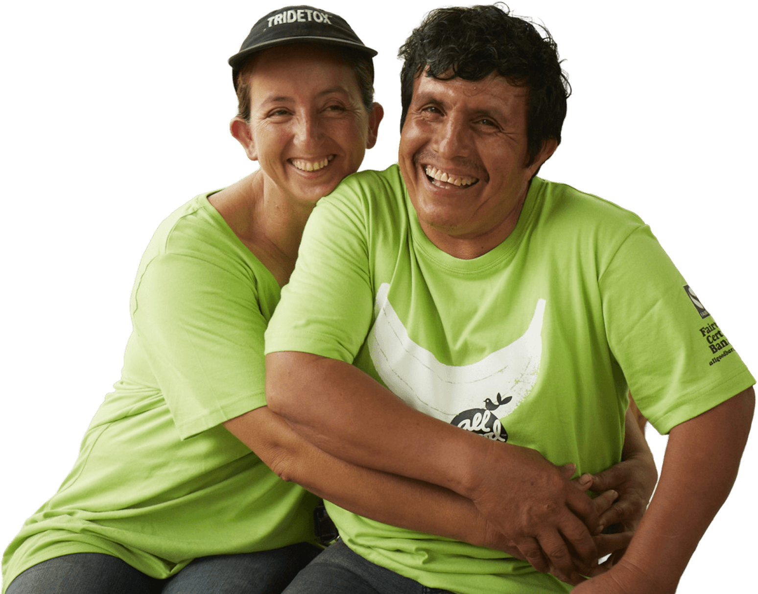 Cutout photo of Pedro Chamaidan & Graciella Apolo